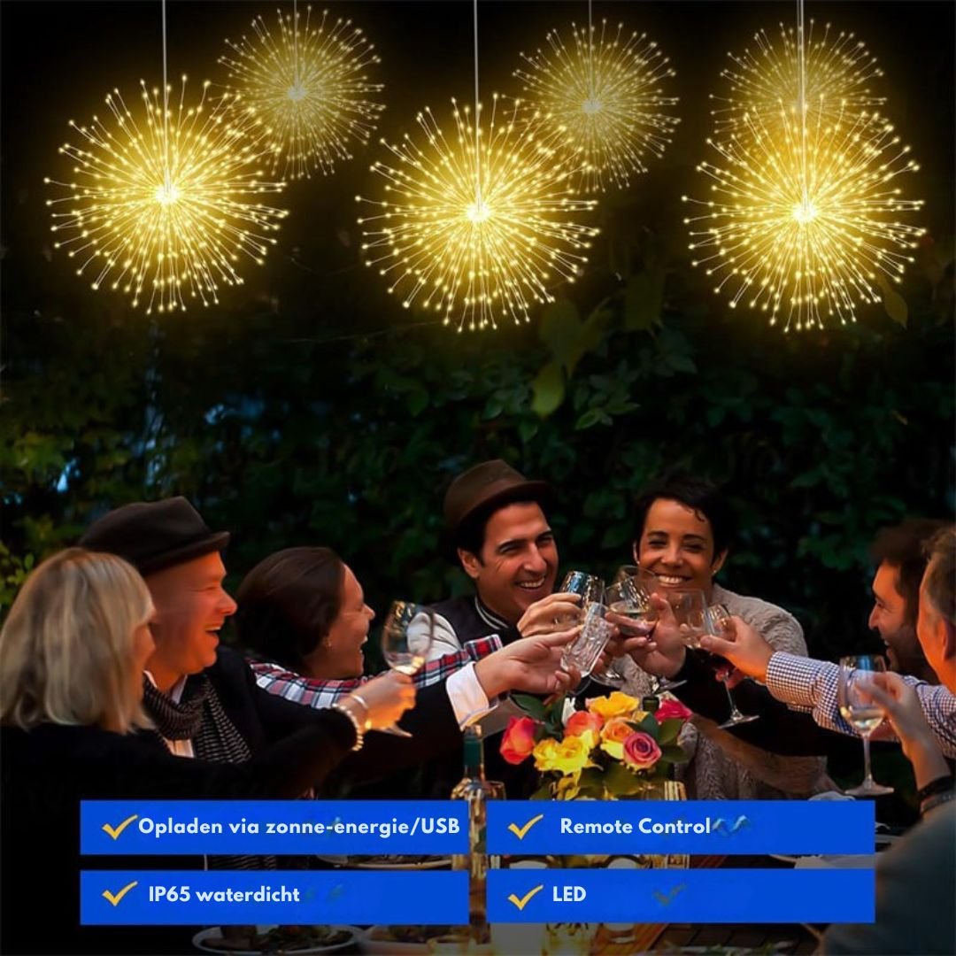 SolarFlare | Lichtslingers, De Perfecte Sfeer Altijd En Overal - Lampista