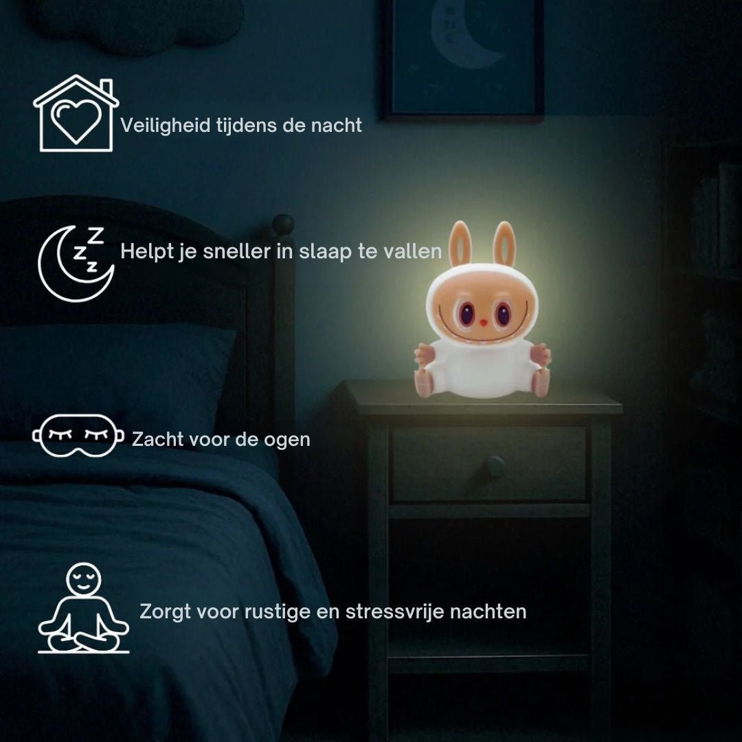 LaBunnyGlow | Magische Nachtlamp voor Rust & Droomlicht - Lampista
