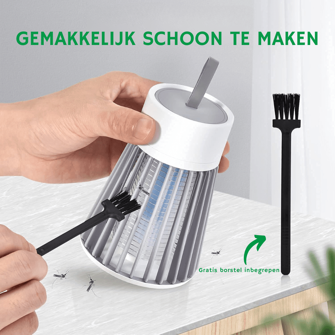 InsectaZap | Draadloze Insectenlamp Haalt Muggen meteen weg - Lampista