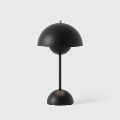 Marisol draadloze touch tafellamp in zwart
