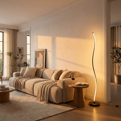 AuraFlow | Stijlvolle Elegante Vloerlamp - Lampista