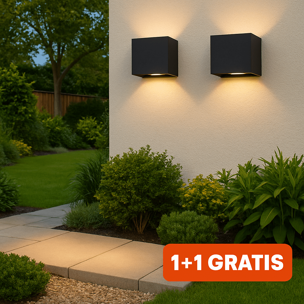 1+1 Gratis - Nuvia | LED Wandlampen - Lampista