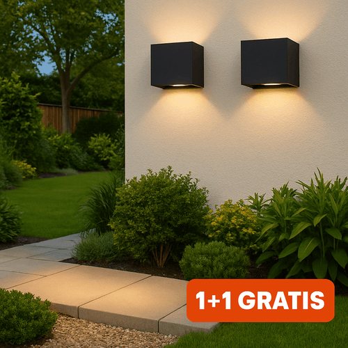 1+1 Gratis - Nuvia | LED Wandlampen - Lampista