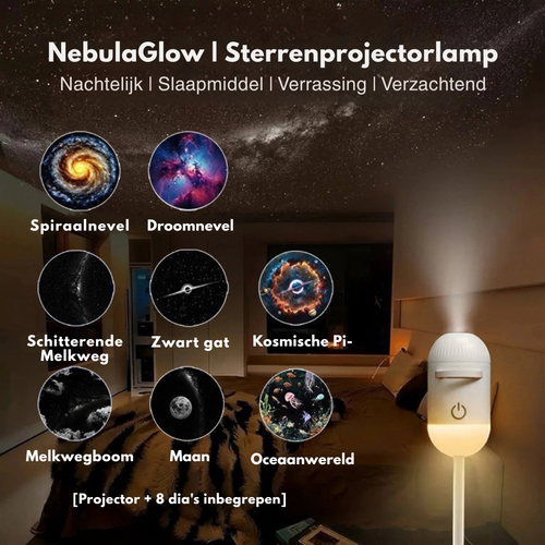 NebulaGlow | Sterrenprojectorlamp