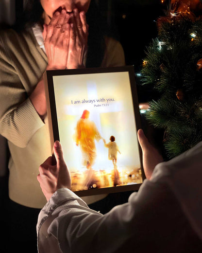 Jezus wandlamp als cadeau onder de kerstboom