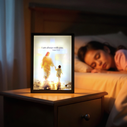 Jezus wandlamp als nachtlampje in de kinderkamer