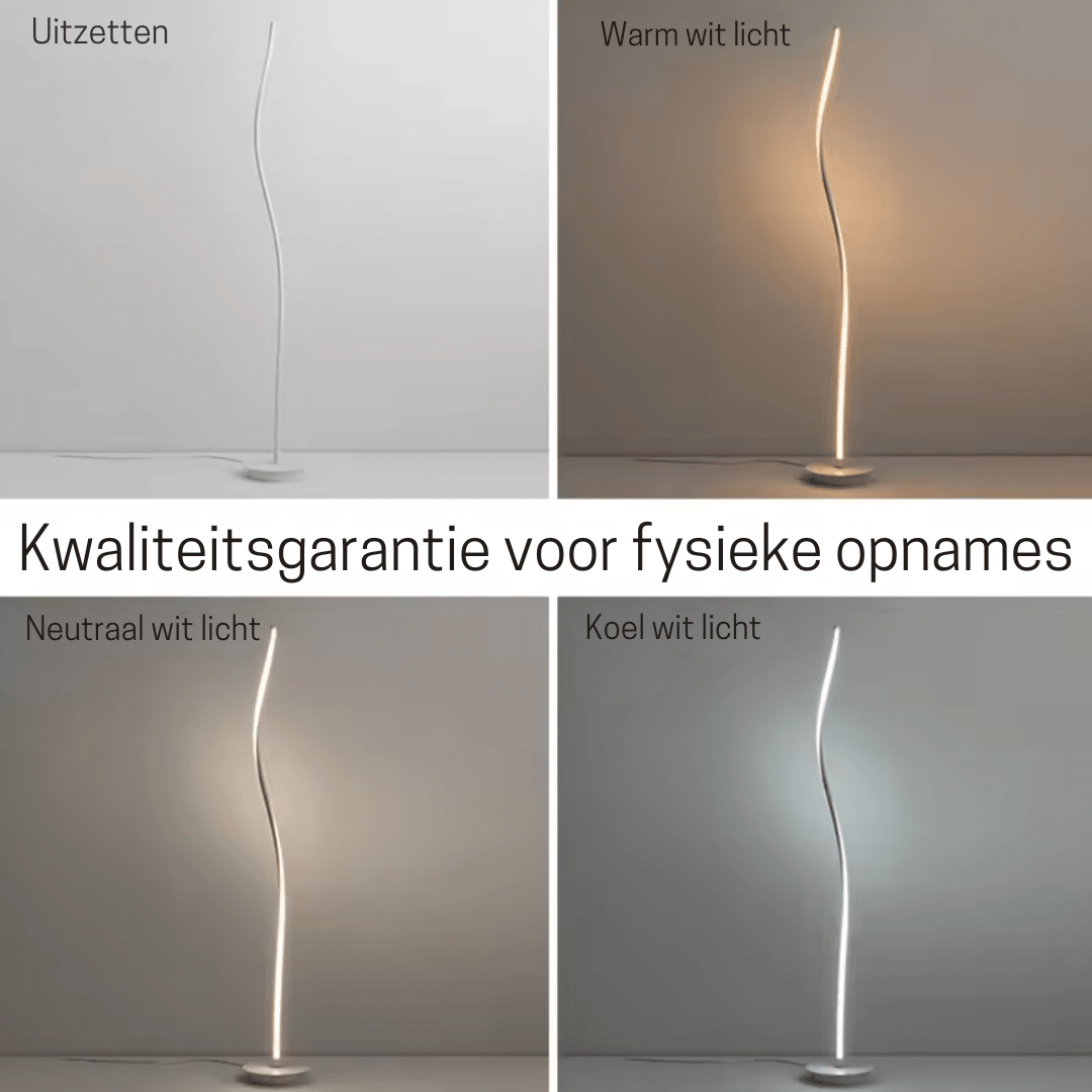 AuraFlow | Stijlvolle Elegante Vloerlamp - Lampista