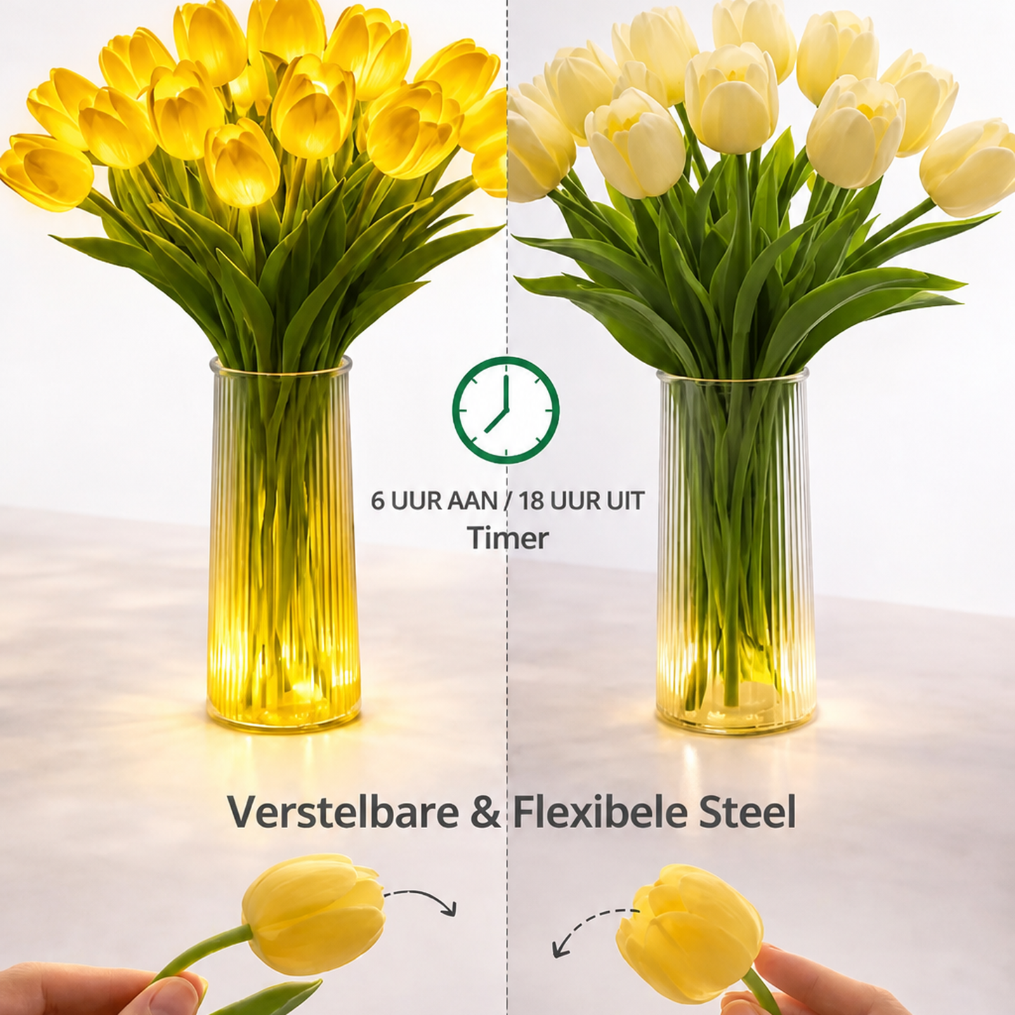 LumiTulp | Lampe fleur LED d'ambiance