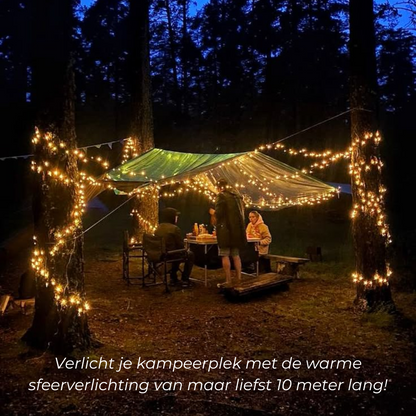 TrailGlow | Oprolbare LED Campingverlichting op Solar en USB