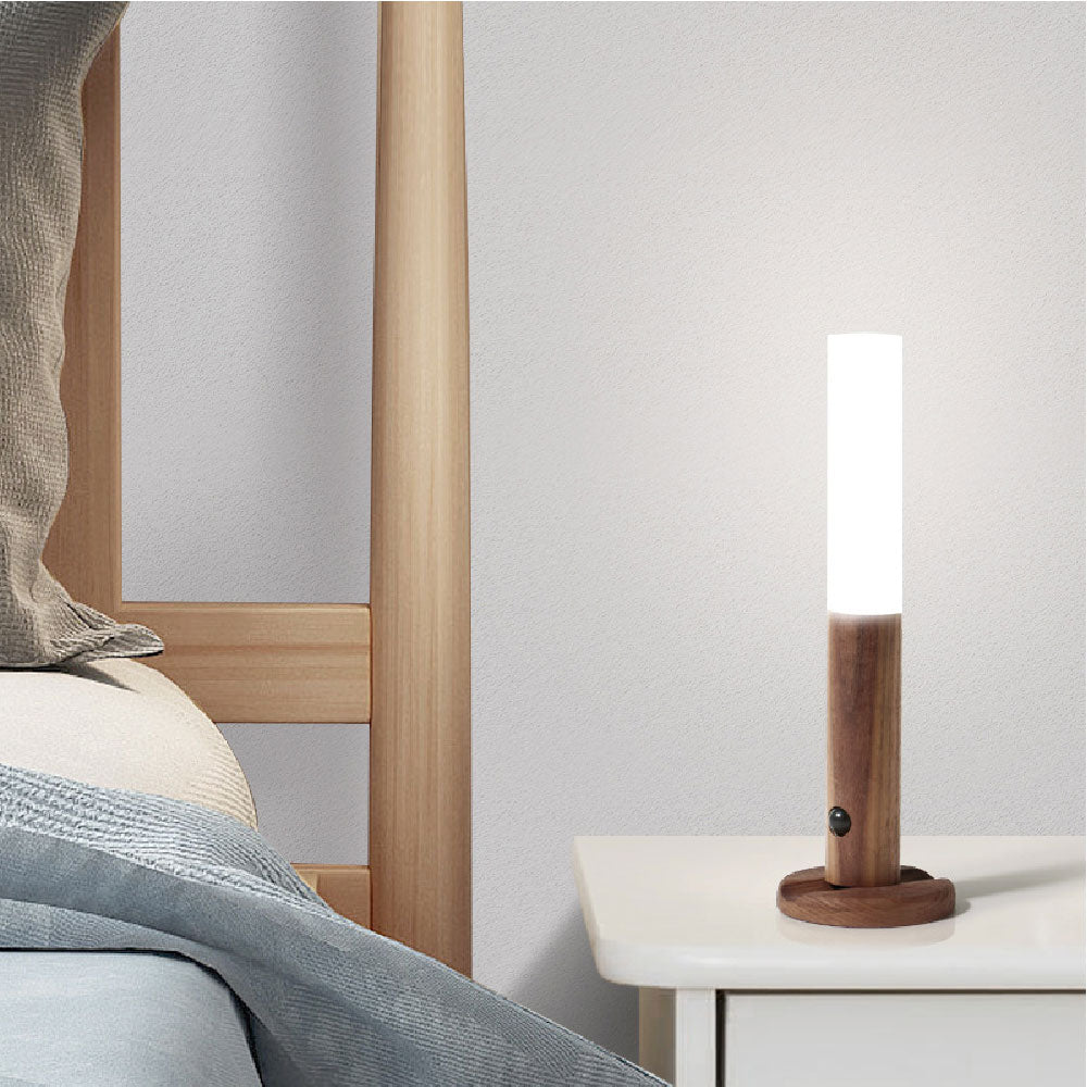 Alba | Draadloze Wandlamp met Warm Houten Design - Lampista