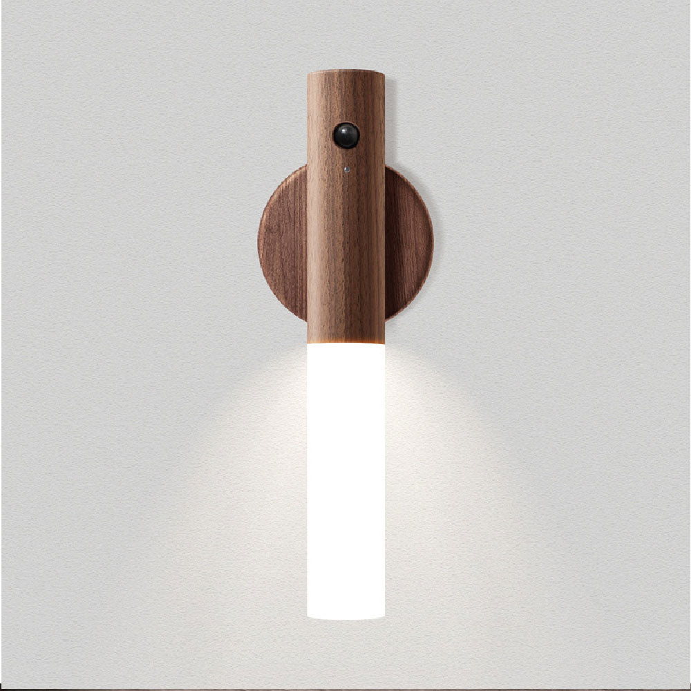 Alba | Draadloze Wandlamp met Warm Houten Design - Lampista