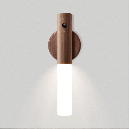 Alba | Draadloze Wandlamp met Warm Houten Design - Lampista
