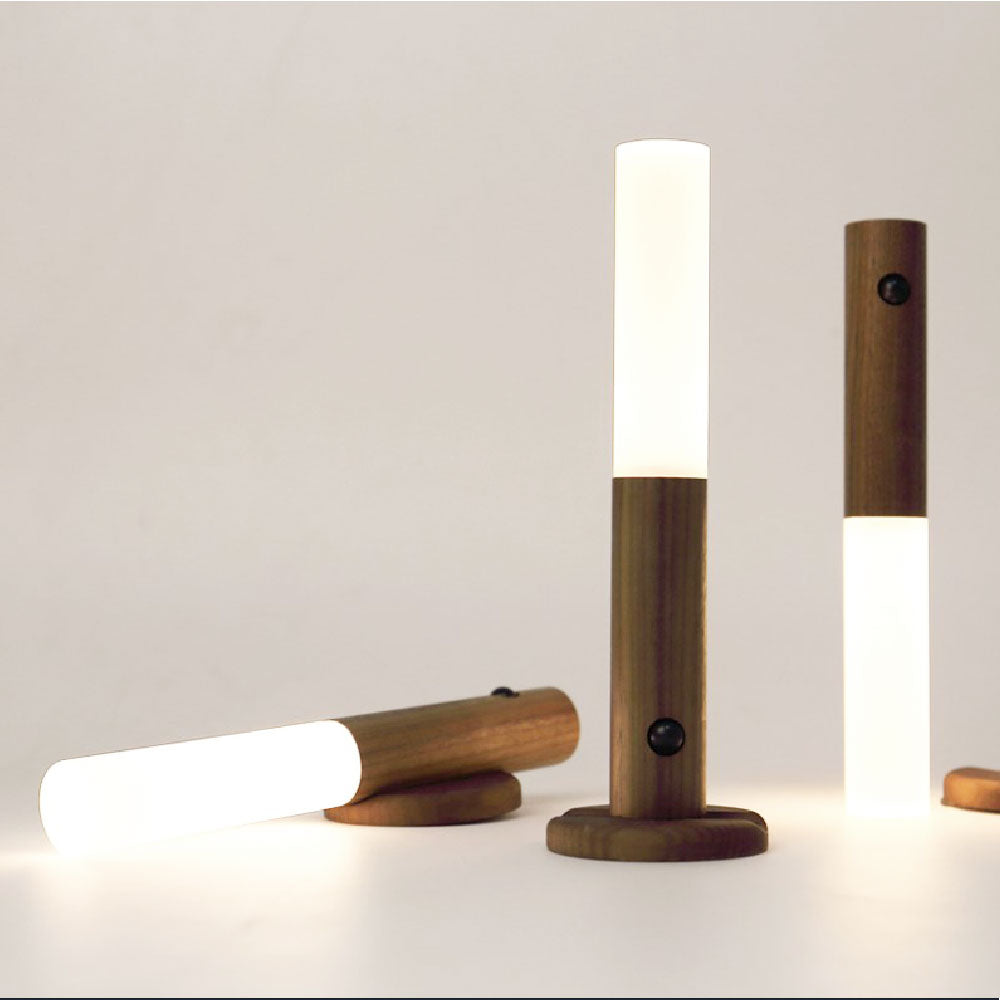 Alba | Draadloze Wandlamp met Warm Houten Design