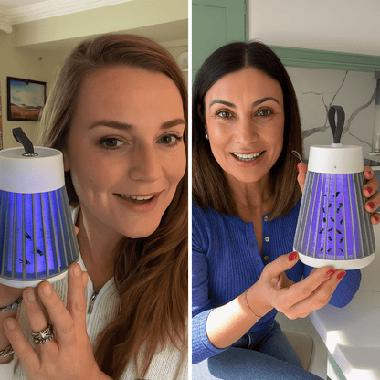 InsectaZap | Draadloze Insectenlamp Haalt Muggen meteen weg - Lampista
