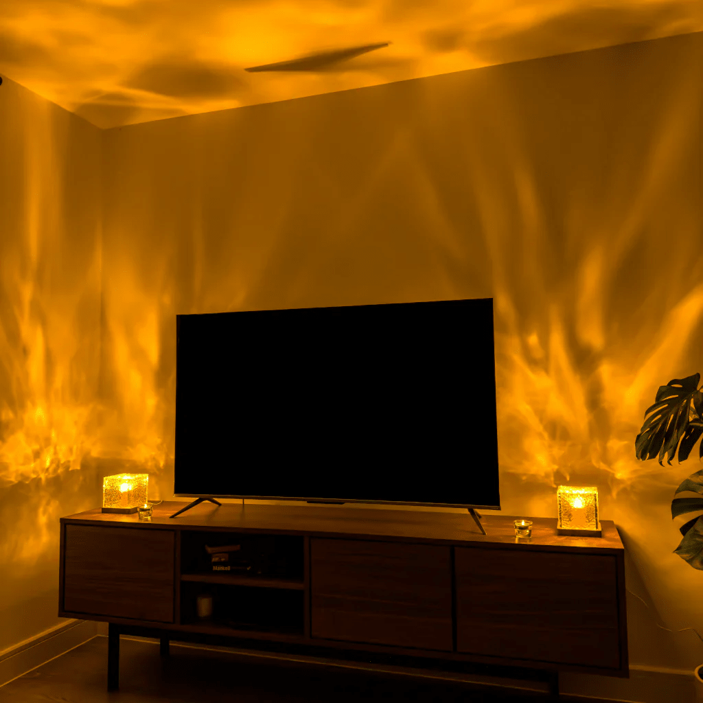 Auralux | Magische Wave Cube Lamp - Lampista