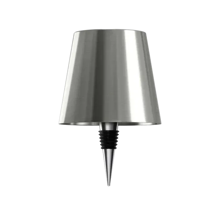 Lena flessenlamp Zilver